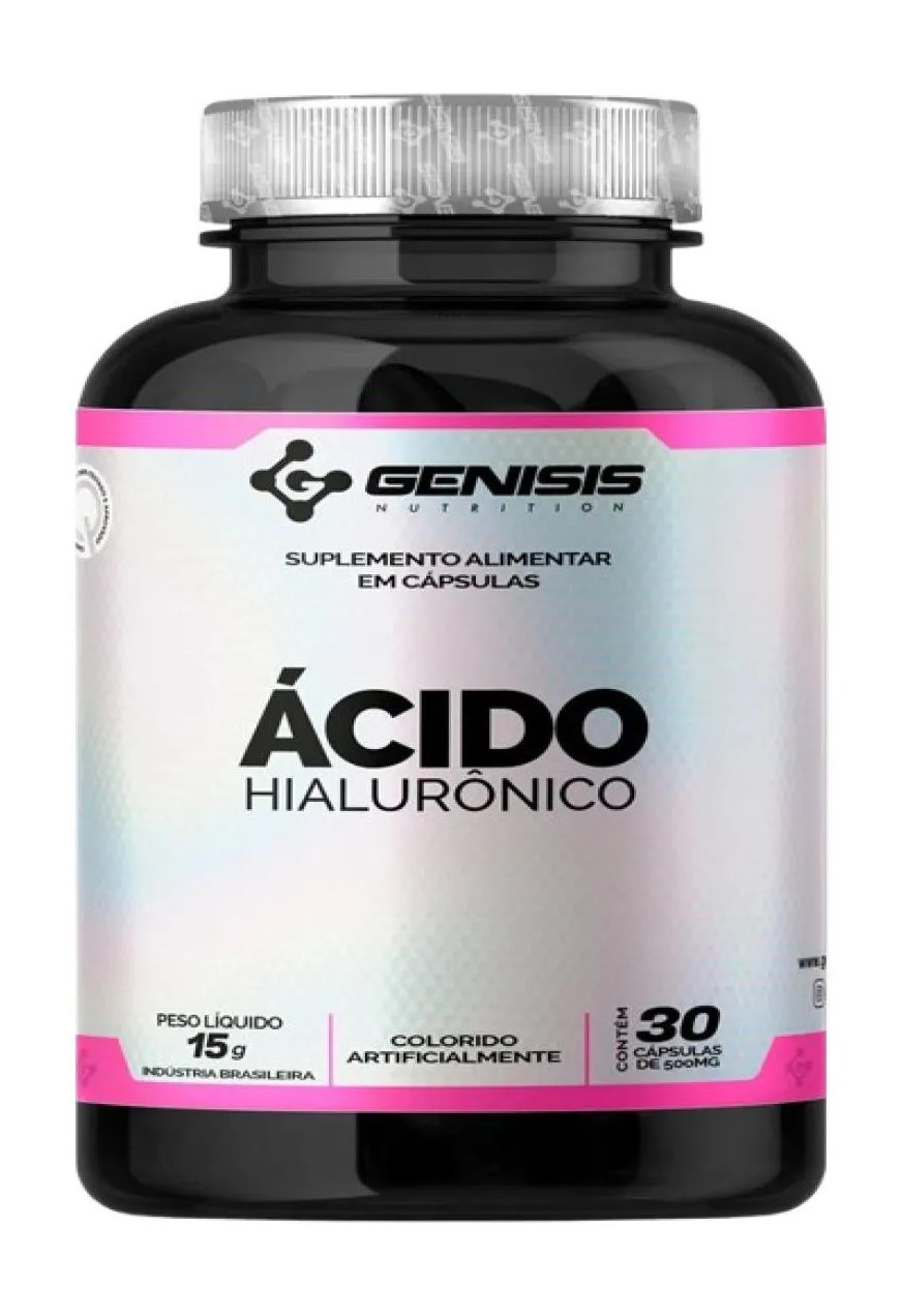 Ácido Hialurônico - 30 Cápsulas