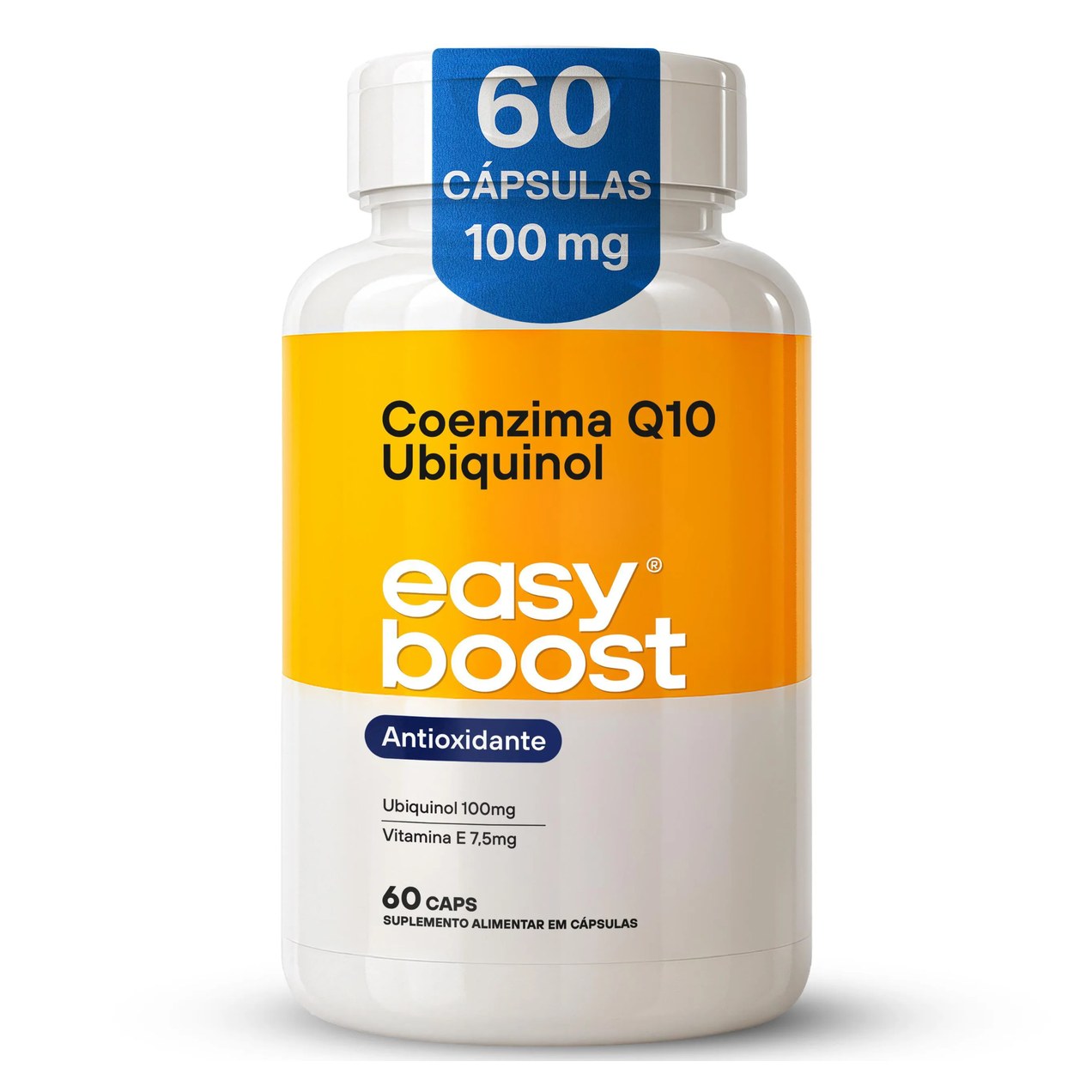 Coenzima Q10 100% Ubiquinol Easy Boost 60 cápsulas