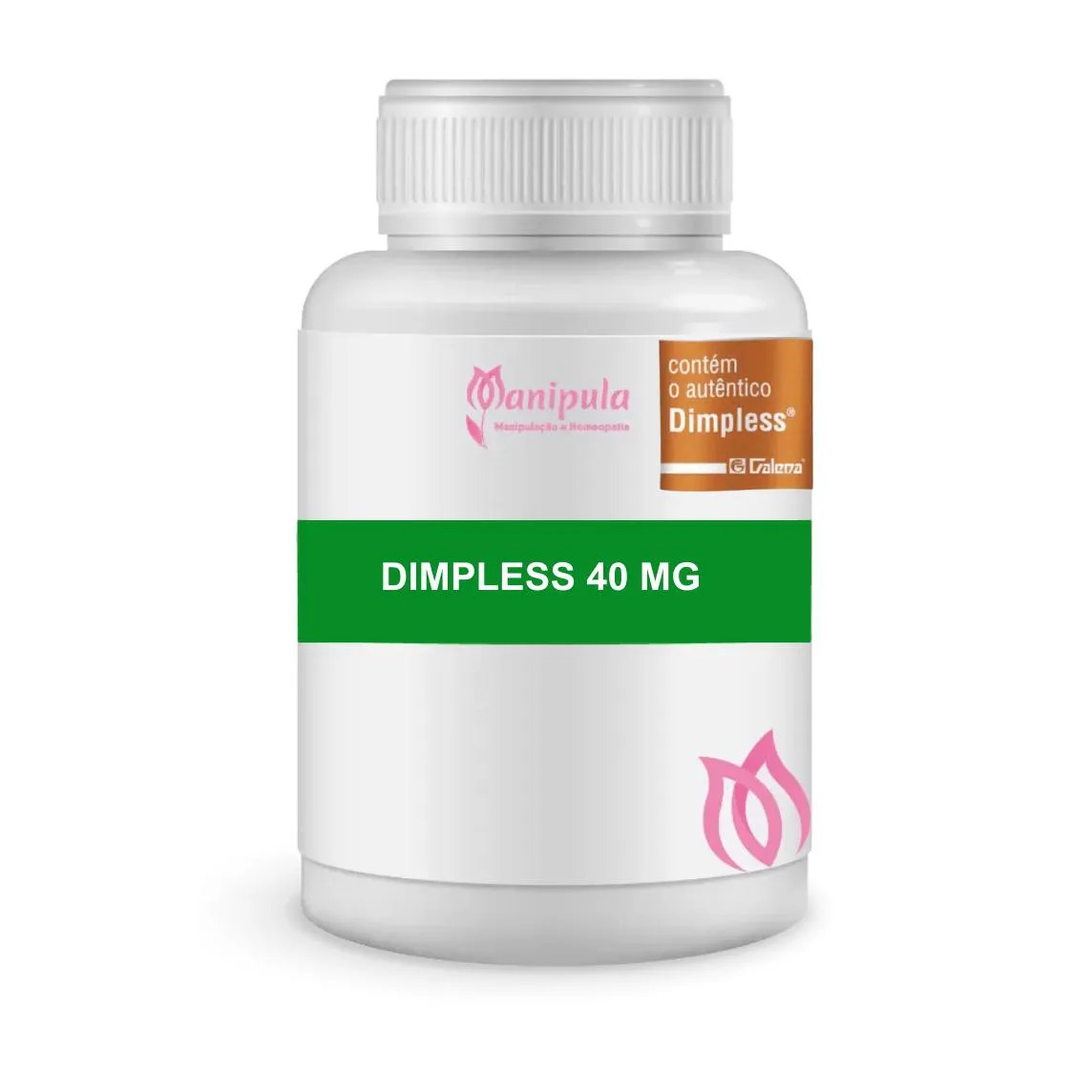 Dimpless 40 Mg - Ativo Oral com Evidências Clínicas na Celulite (Com o Autentico Dimpless) - 30 Doses