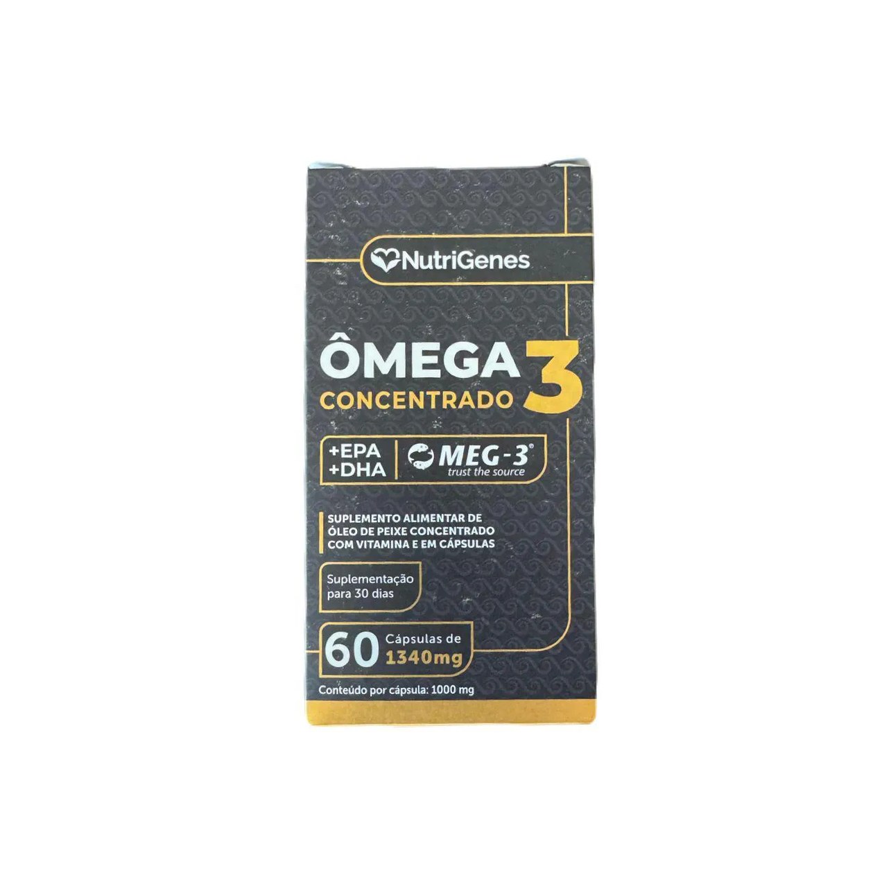 Ômega 3 Super Concentrado 1.100mg +dha +epa Nutrigenes
