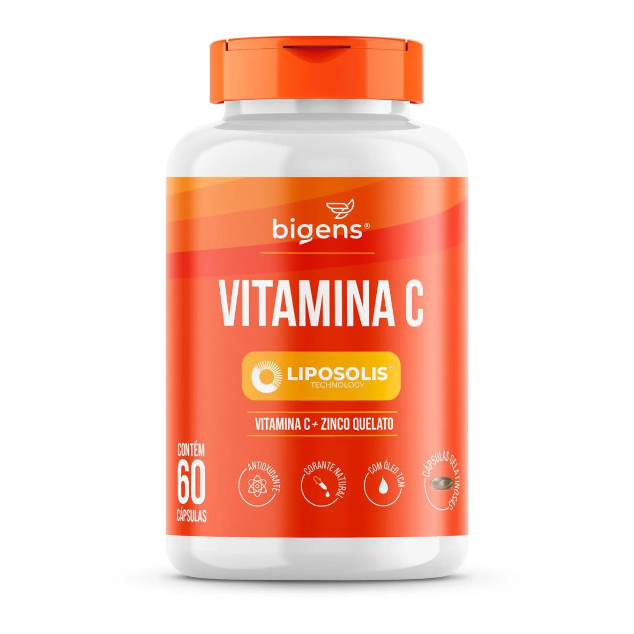 Bigens Vitamina C Liposolis 60 Caps