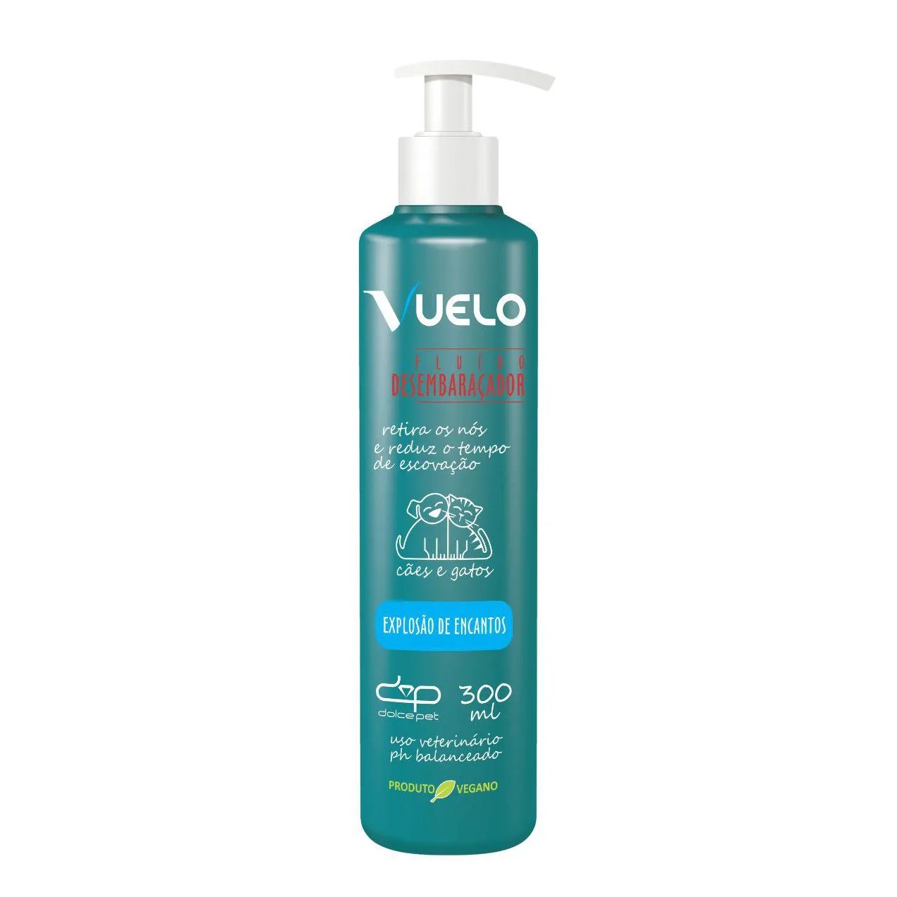 Kit Vuelo Shampoo Liso + Fluído Desembaraçador + Banho a Seco – Cuidados Completos para o Seu Pet
