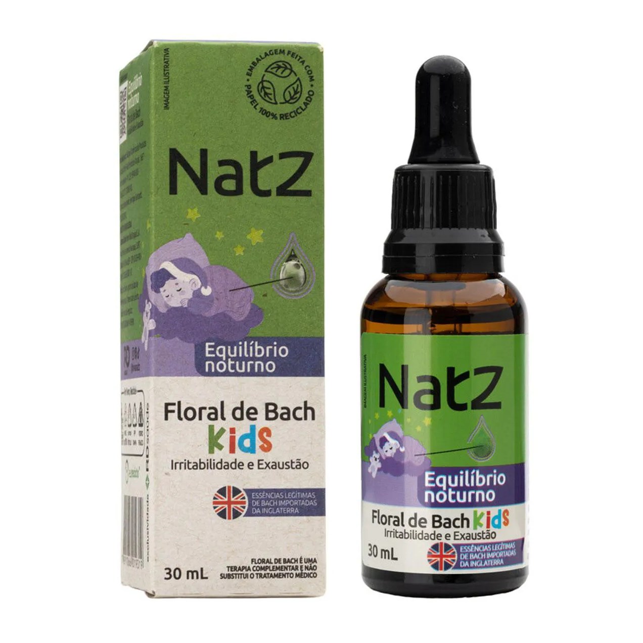 Floral de Bach Natz Kids Equilíbrio Noturno 30ml