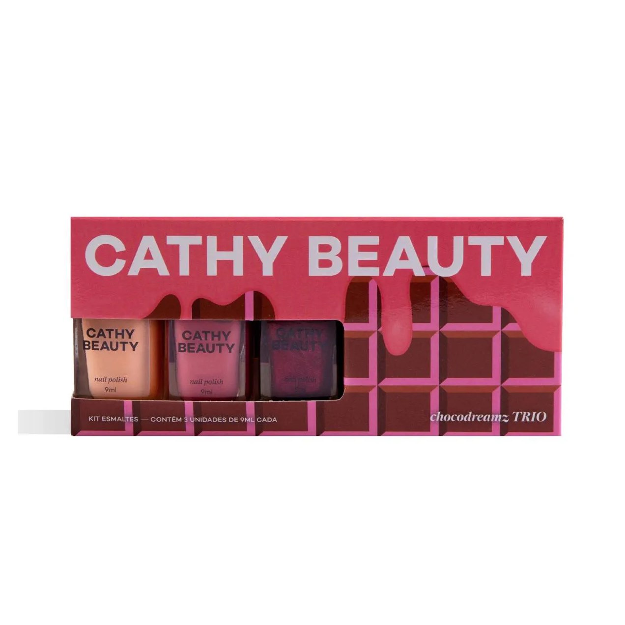 Cathy Beauty Kit Esmalte Chocodreamz Trio