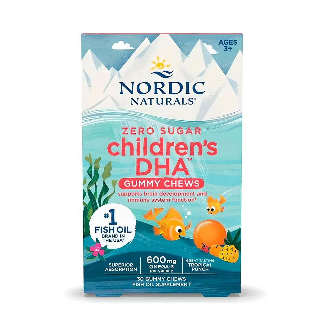 Nordic Naturals Children’s Dha Suplemento Ômega 3 30 Gomas