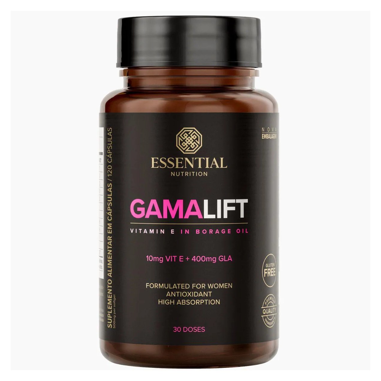 Gamalift 120 Cápsulas Essential Nutrition Natural