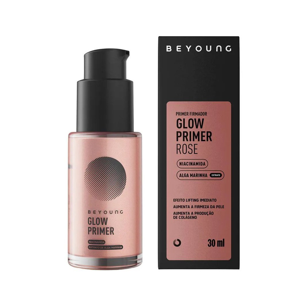 Primer Firmador Beyoung Glow Primer Rose 30ml