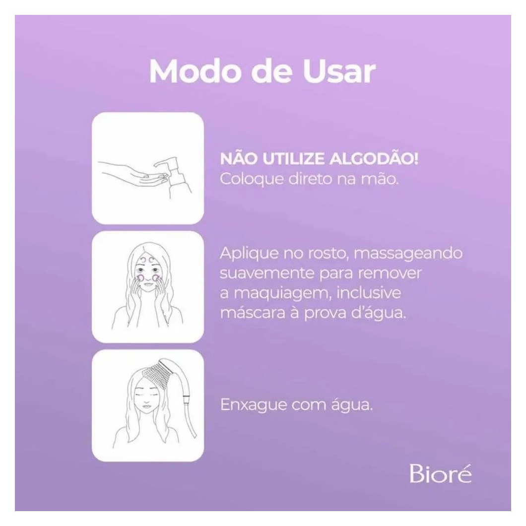 Bioré Óleo Demaquilante Facial - Cleansing Oil Refil 210Ml