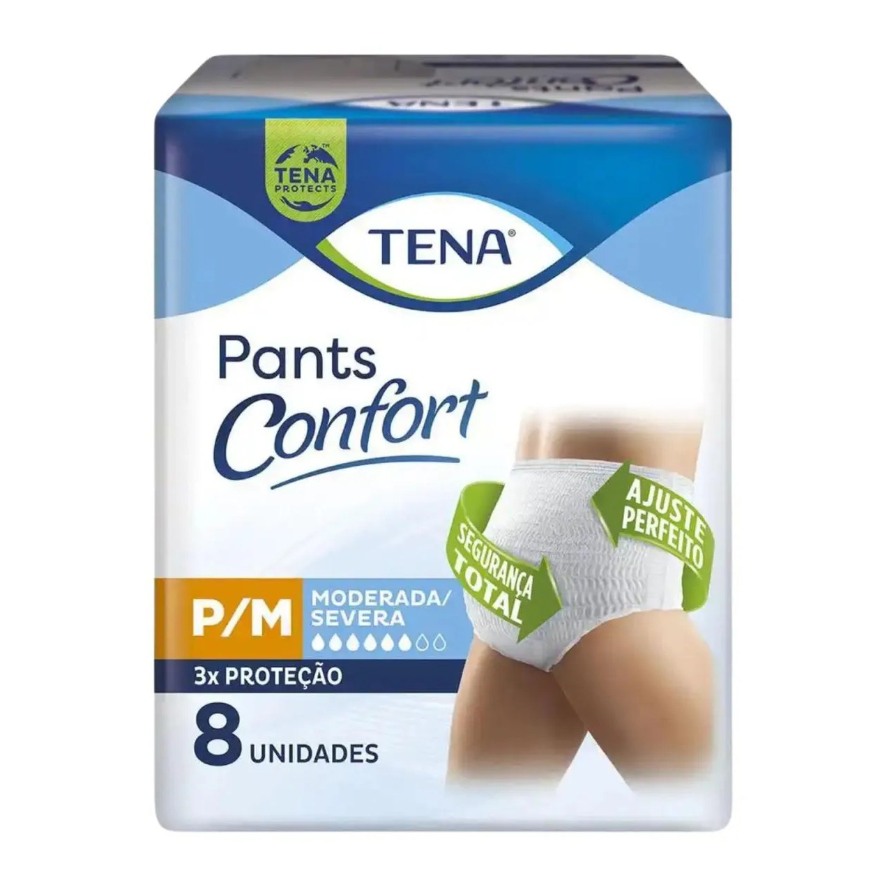 Fralda-Calça Tena Pants Confort P/M C8 – Segurança Conforto