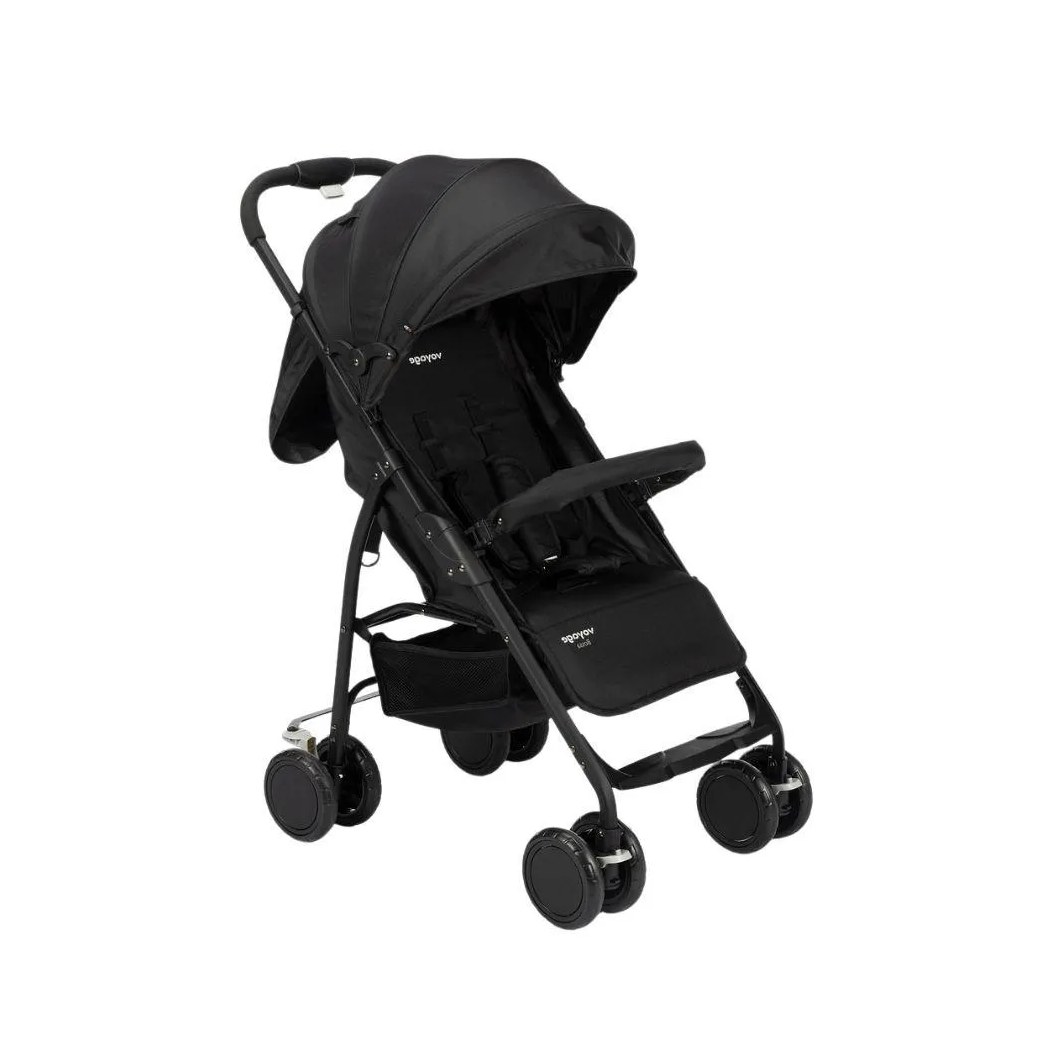 Carrinho de Bebê Bossa Preto Pleno - Voyage