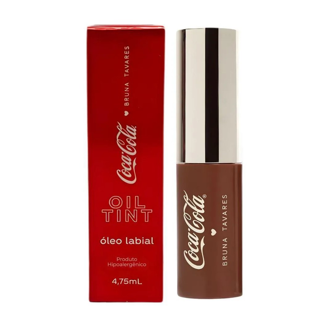 Óleo Labial Bruna Tavares Coca-Cola Oil Tint Spicy