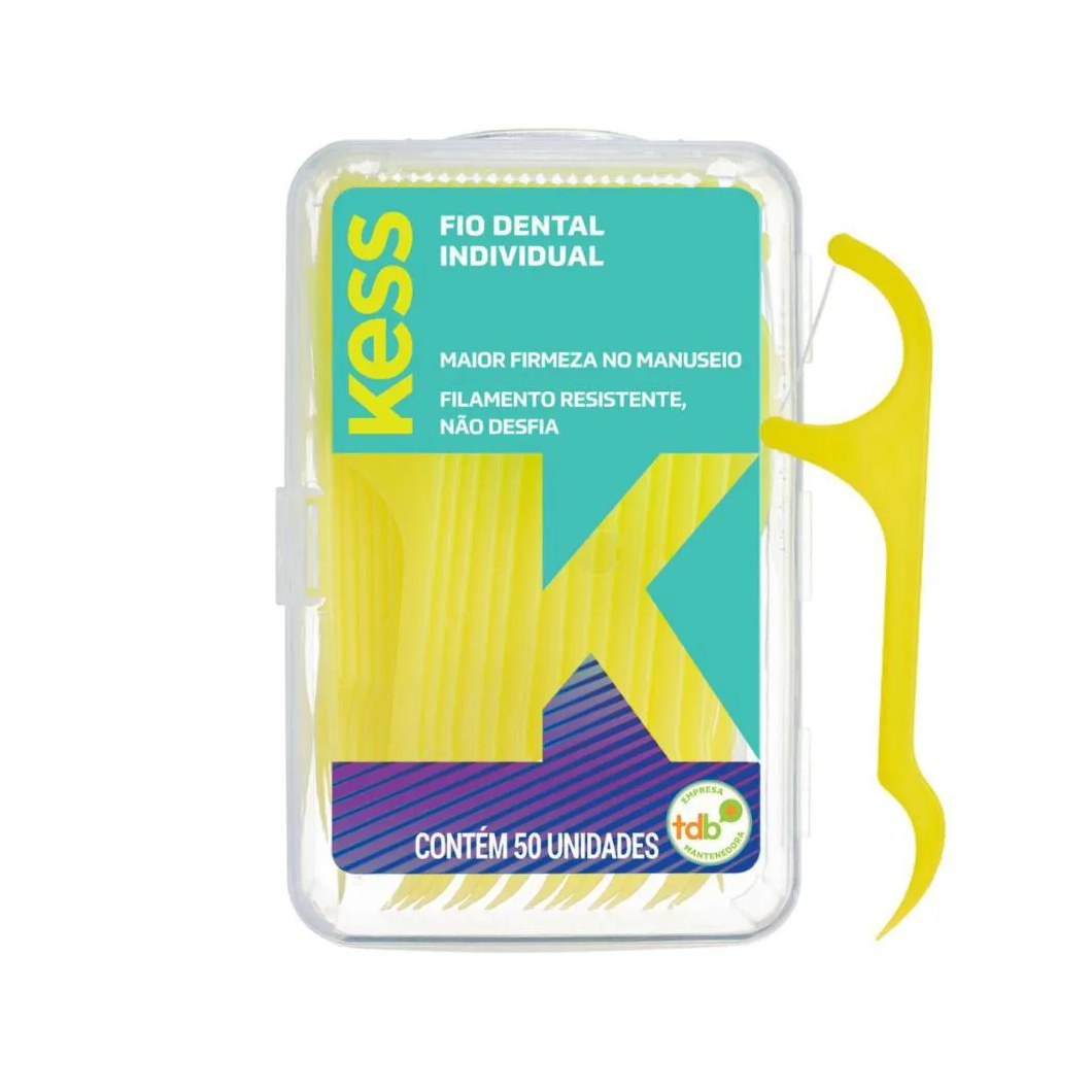 Fio Dental Individual Kess Belliz C/50 Un