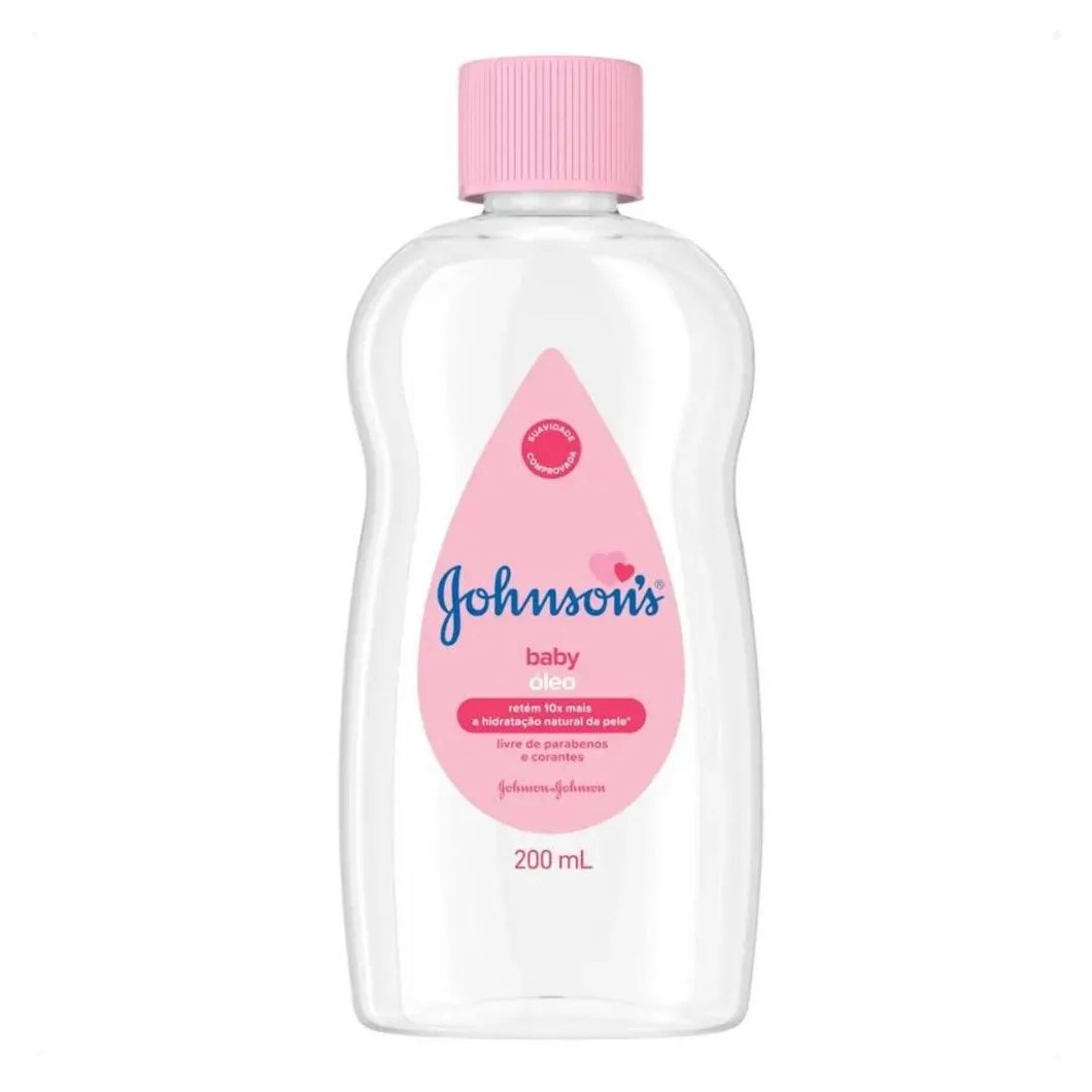Óleo Johnsons Baby Puro 200Ml
