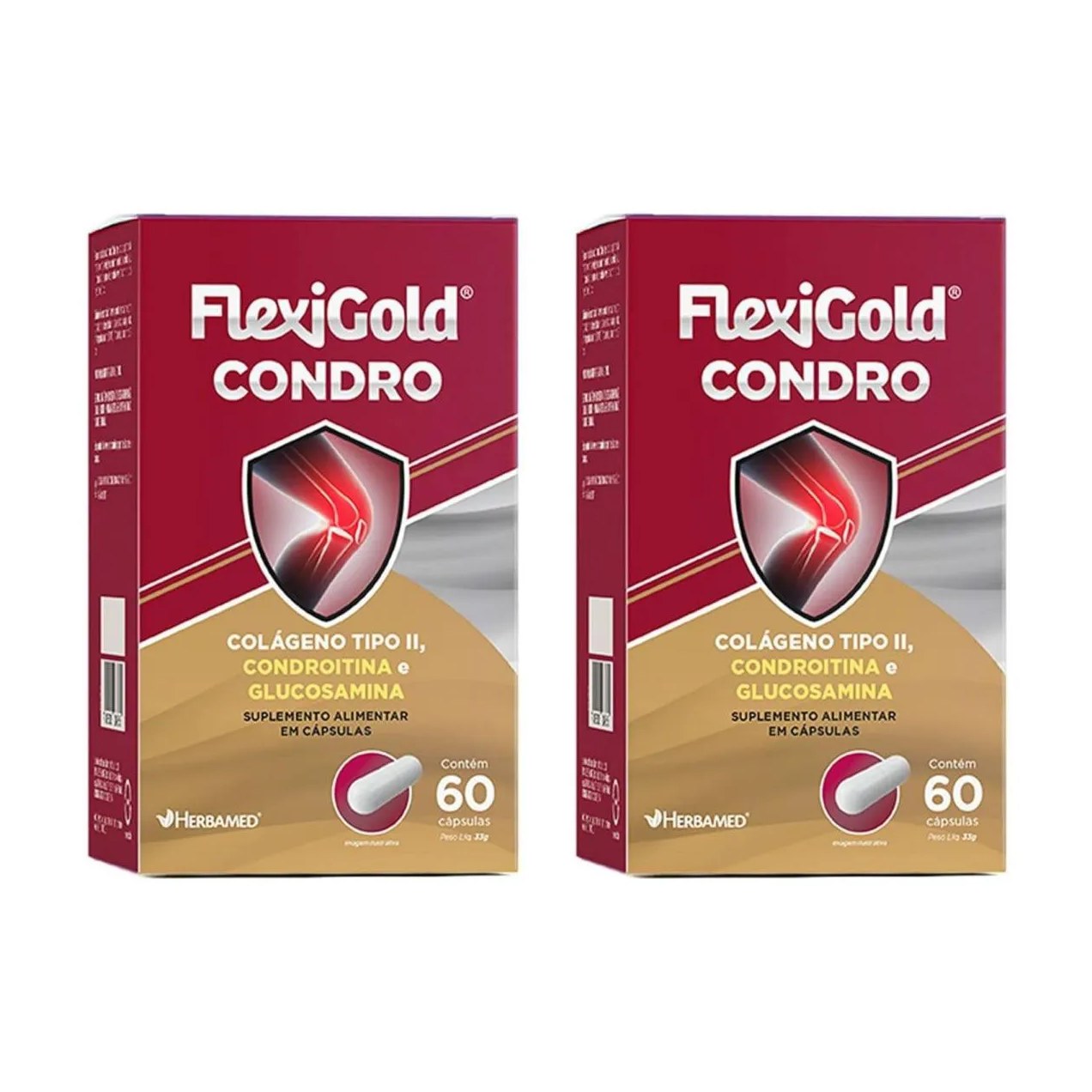 Kit C2 Flexigold Condro C60 Herbamed