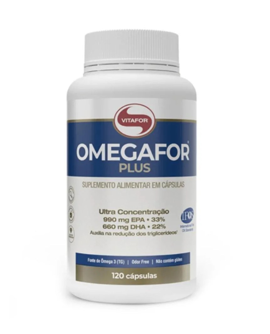 Omegafor Plus Suplemento Alimentar Vitafor 120Cps