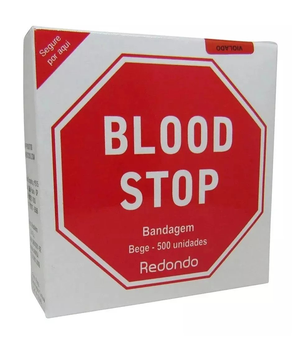 Blood Stop Bege Caixa C/ 500 Unidades