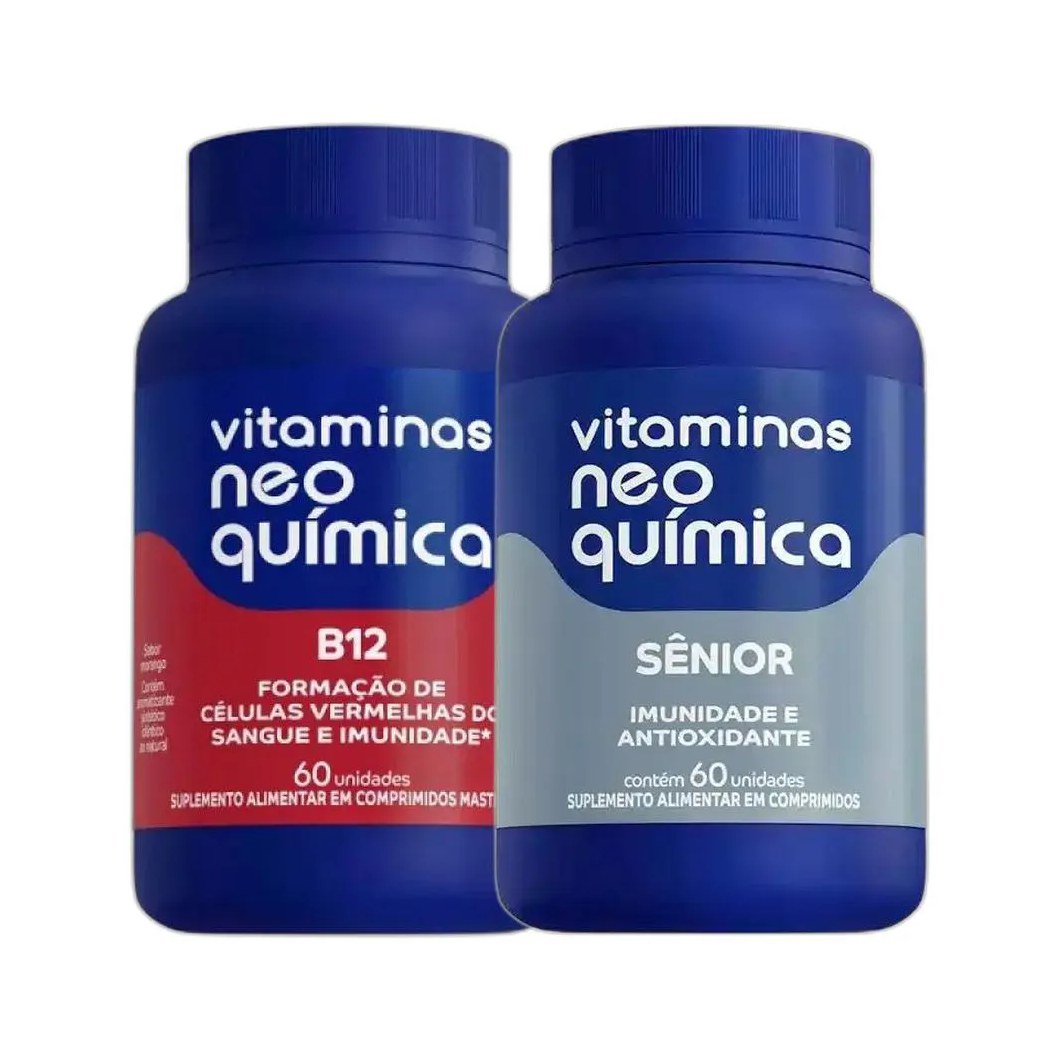 Kit B12 60 Cpr + Sênior 60 Cpr - Neo Quimica