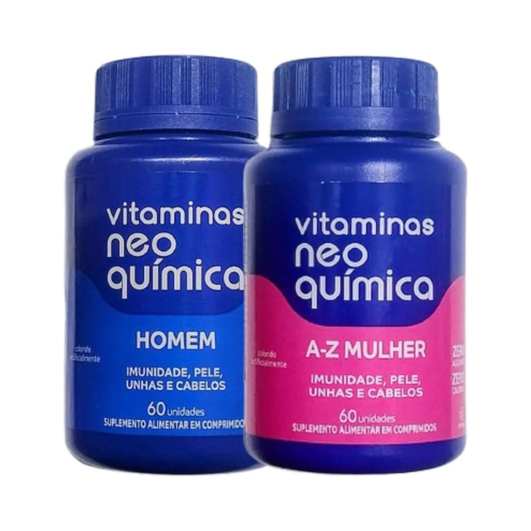 Kit Homem 60 Cpr + Mulher 60 Cpr - Neo Quimica