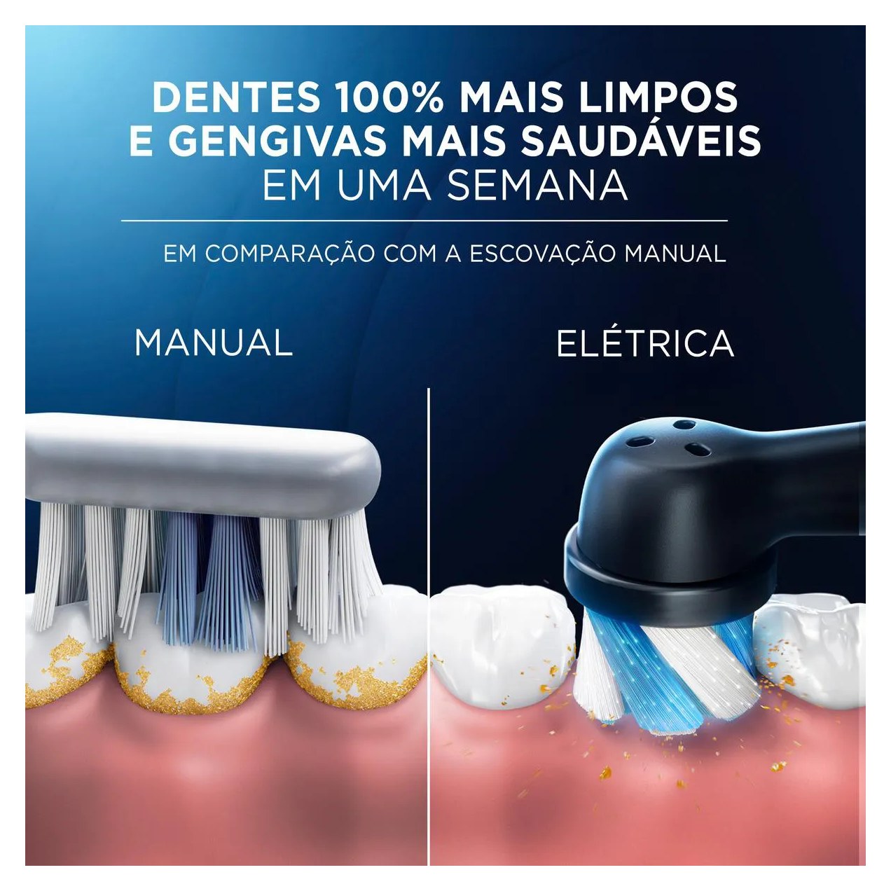 Escova de Dente Elétrica Oral-B iO Series 6 1 Cabo + 4 Refis