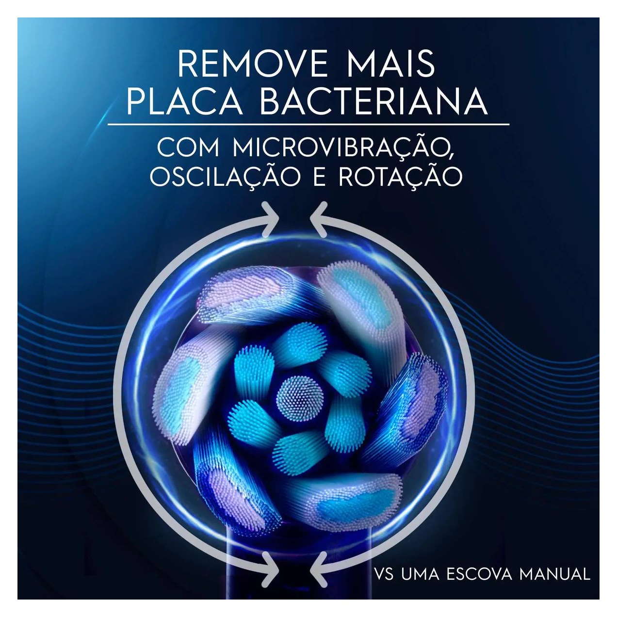 Escova de Dente Elétrica Oral-B iO Series 6 1 Cabo + 4 Refis