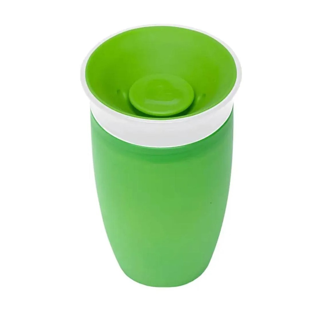 Copo Grande 360º com Tampa 296Ml Verde - Munchkin