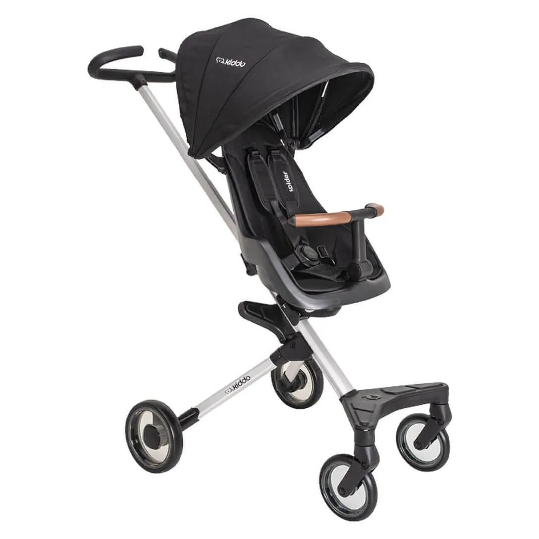 Carrinho de Bebê Spider Preto - Kiddo