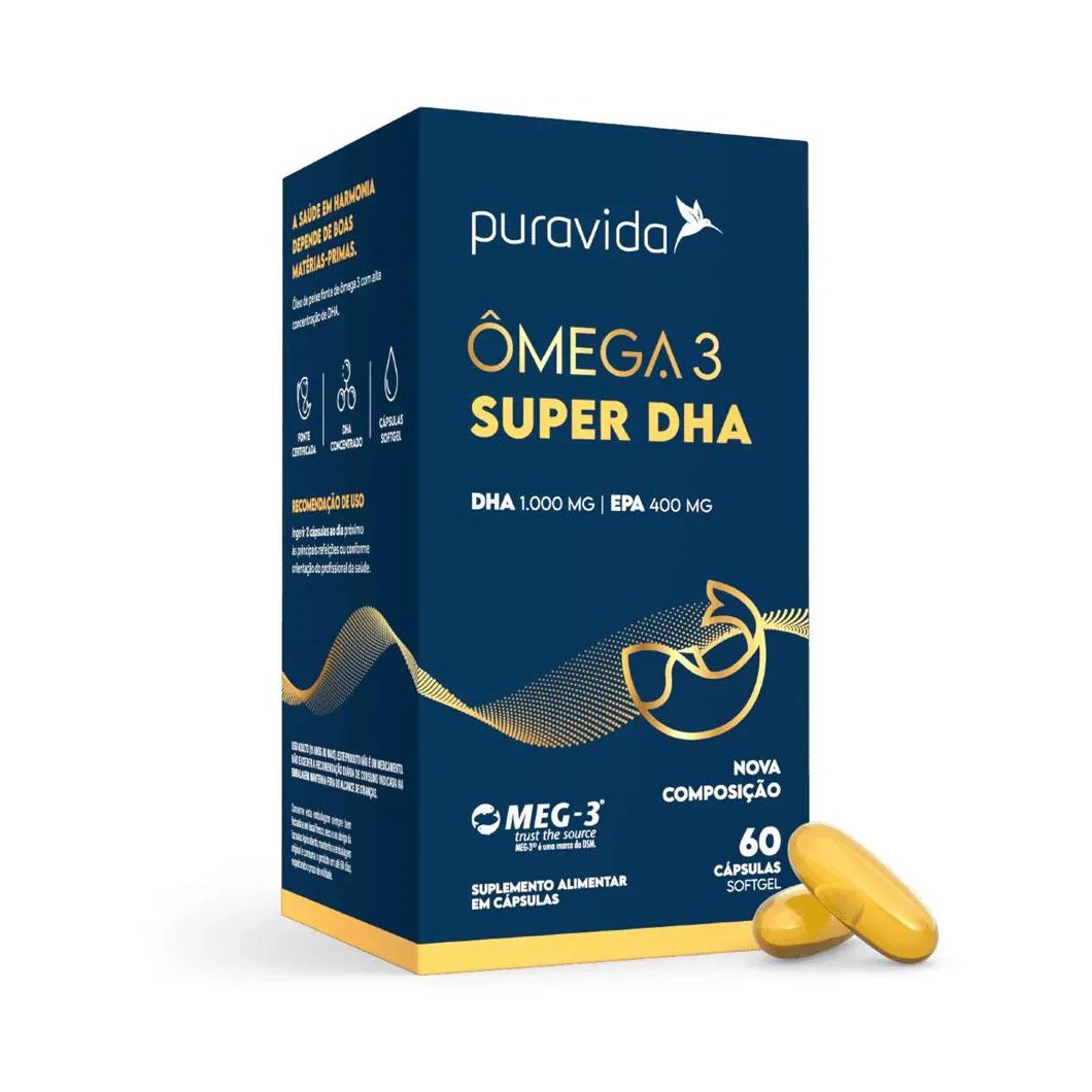 Omega 3 Super Dha Epa Big 120 Caps - Puravida