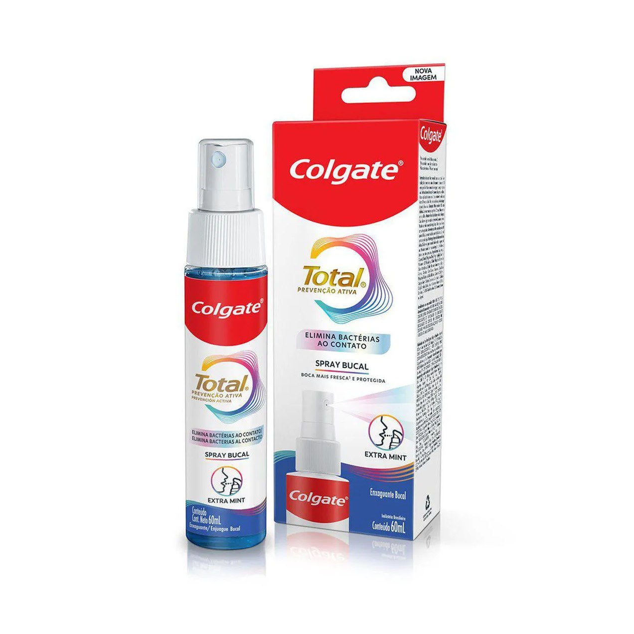 Spray Antisséptico Bucal Colgate Total 12 60ml