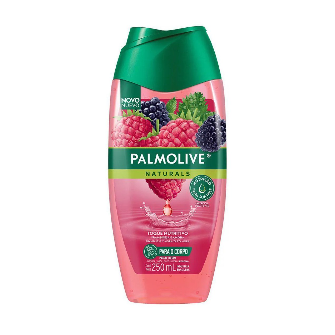 Sabonete Líquido Palmolive Naturals Segredo Sedutor Framboesa e Amora 250ml