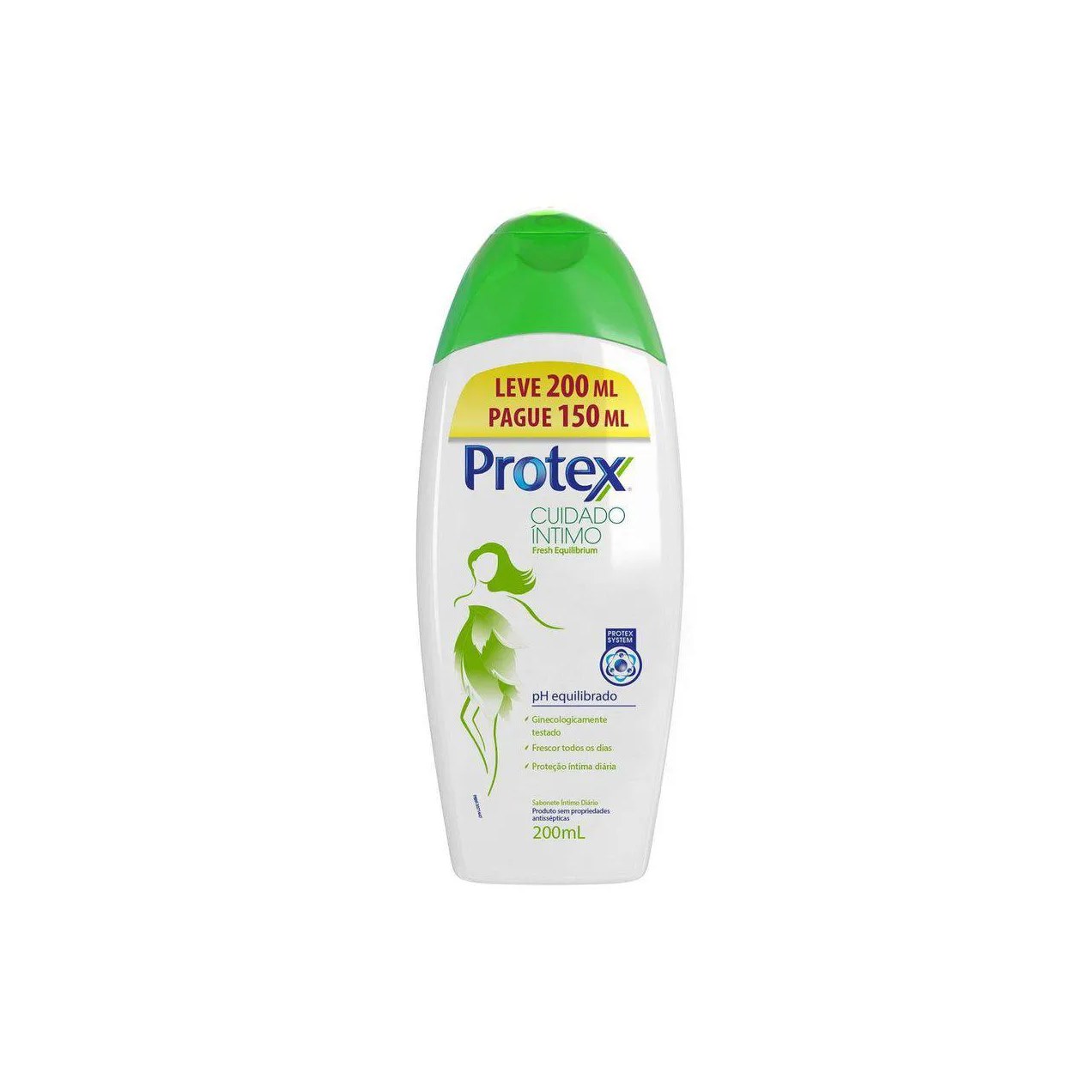 Sabonete Líquido Íntimo Protex Cuidado Íntimo Fresh Equilibrium 200ml