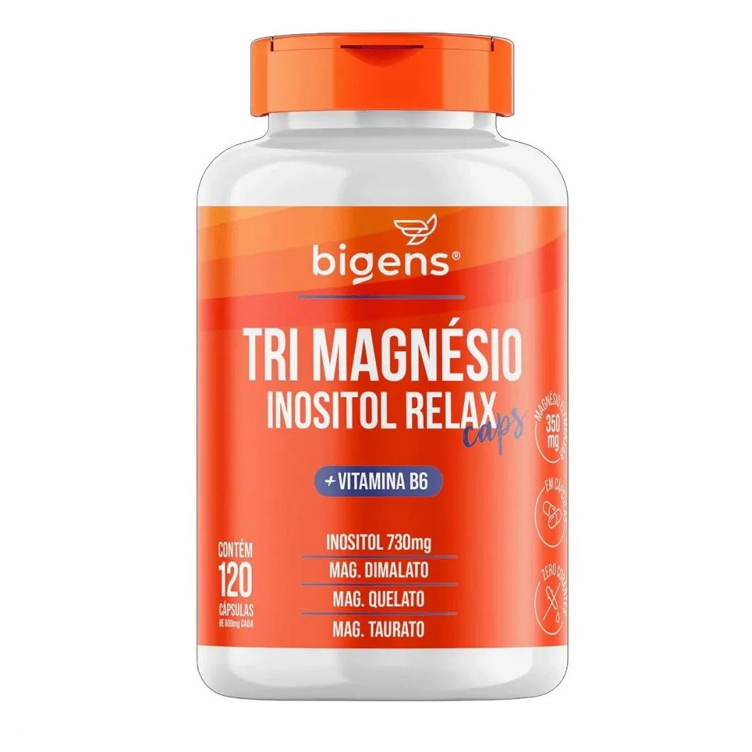 Bigens Tri Magnesio Inositol 120 Capsulas