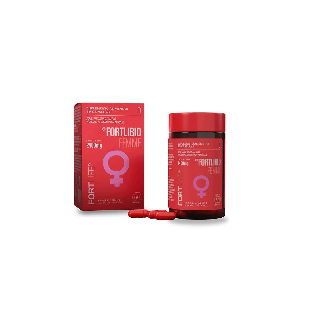Fortlibid Femme 2400Mg 60 Cápsulas Fortlife