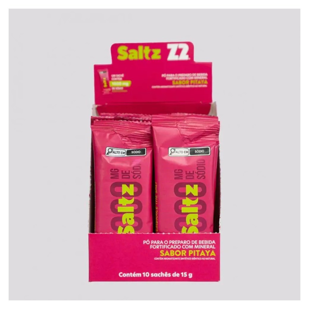 Saltz 1000 (Display C/10 Sachês 15G) - Sabor: Pitaya