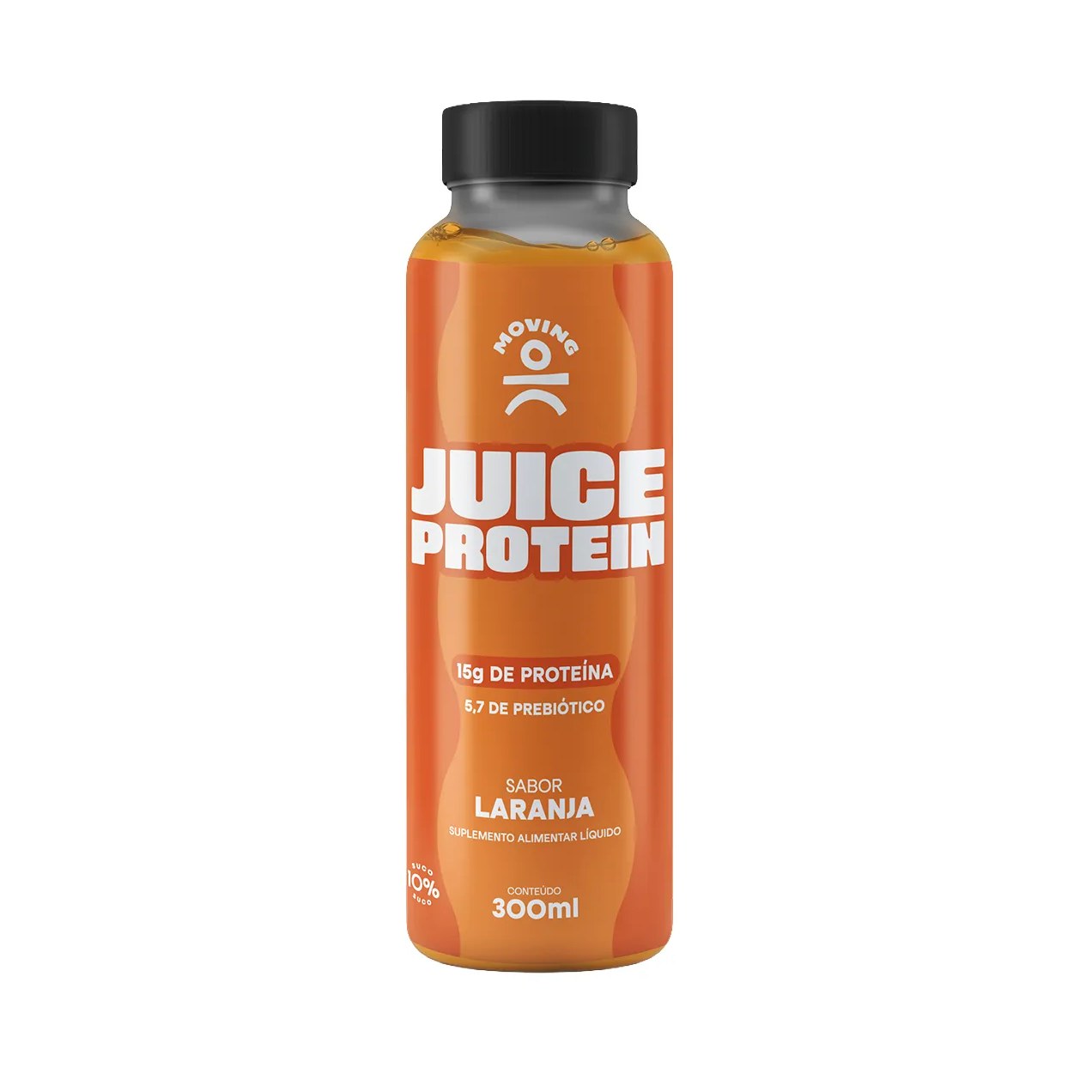 Bebida Proteica Juice Protein 15g Laranja 300ml