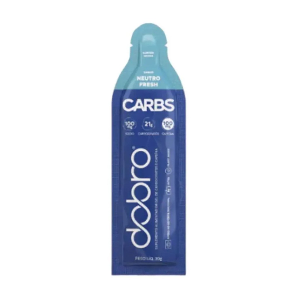 Carbs Gel Dobro - com Cafeína (Sachê 30G) - Sabor: Neutro Fresh