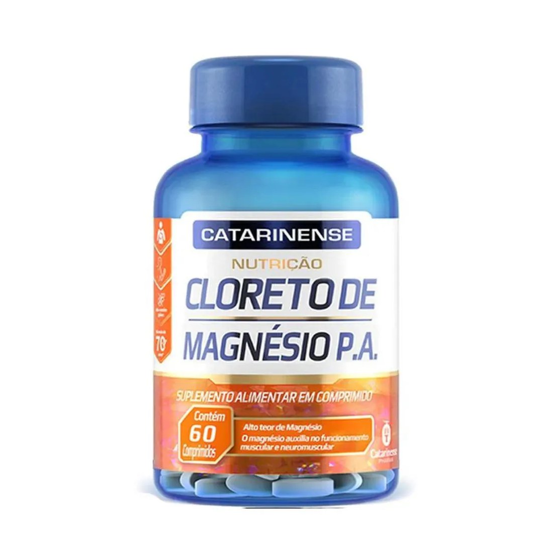 Cloreto de Magnésio P.a. Catarinense 60 Comprimidos