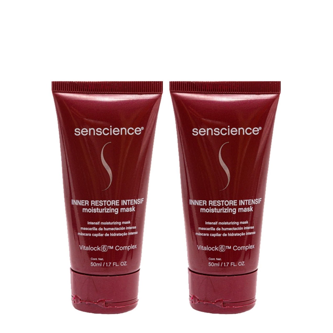 KIT SENSCIENCE INNER RESTORE INTENSIF MÁSCARA DE HIDRATAÇÃO 50ML – 2 UNIDADES