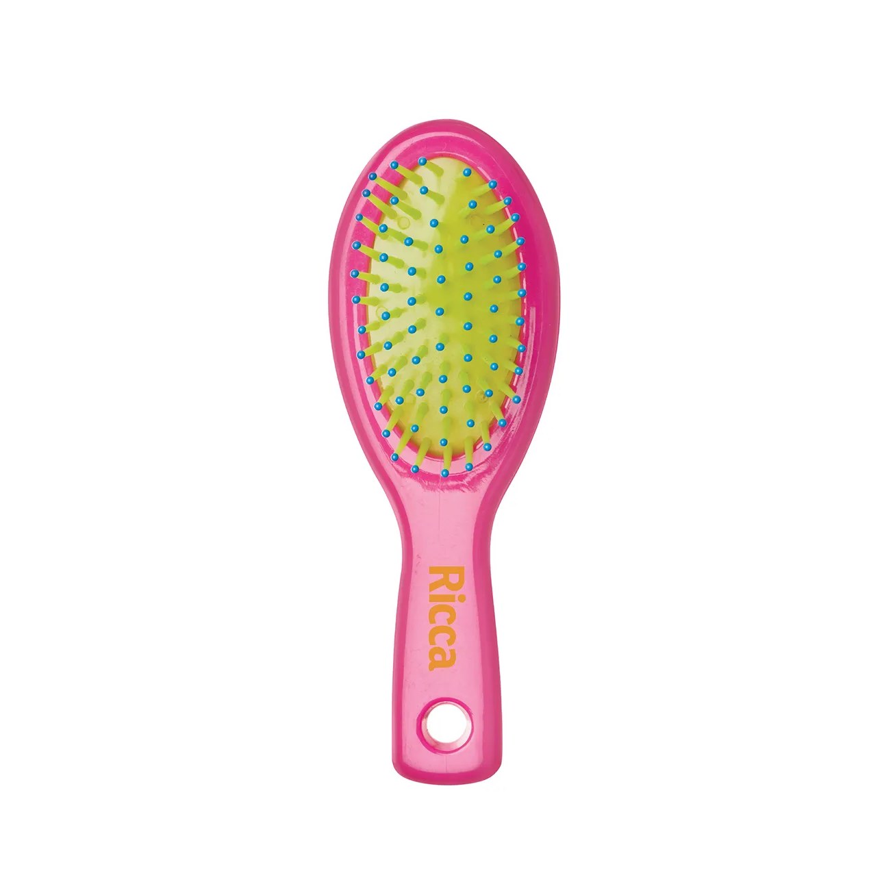 Escova de Cabelo Ricca Cristal Colors Cristal Pequeno - 1 unidade