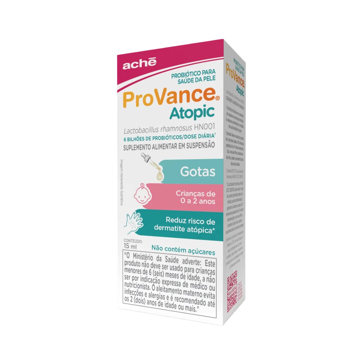 Probiótico Provance Atopic Suspensão Oral 15ml