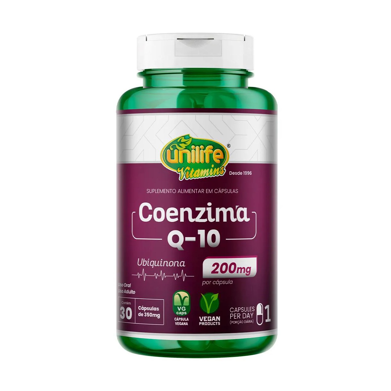 Coenzima Q10 Super Concentrada Unilife 30 Cápsulas