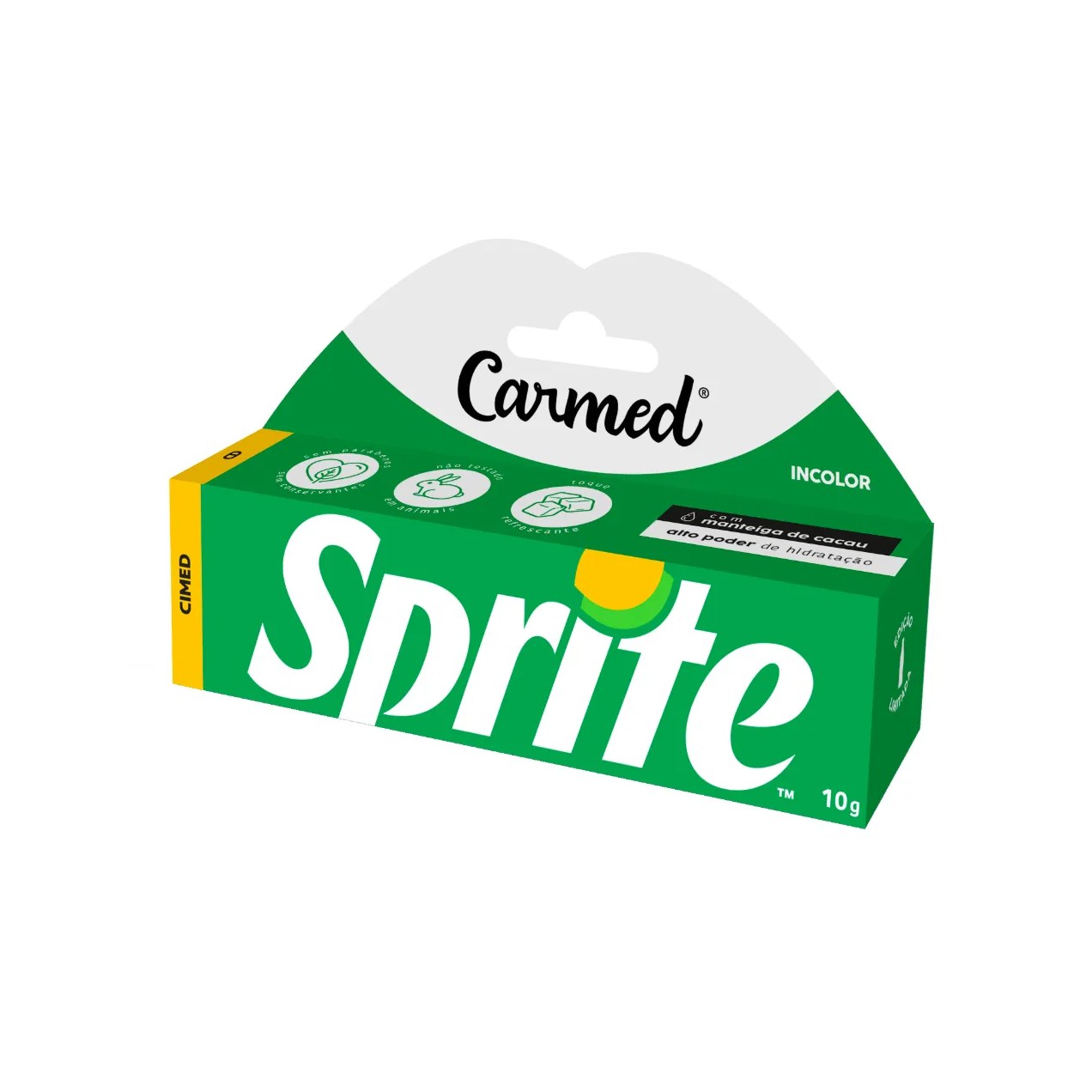 Hidratante Labial Carmed Sprite Incolor 10g
