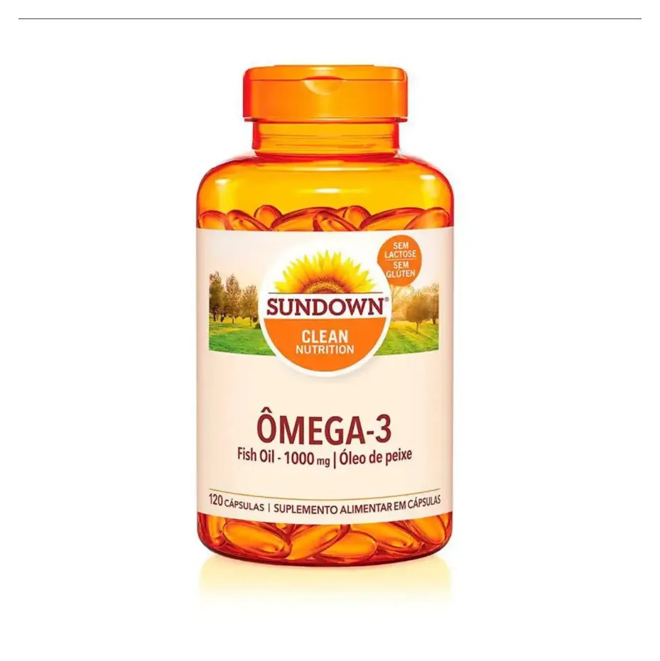 Suplemento Alimentar Sundown Óleo de Linhaça 1000mg 120 Cápsulas