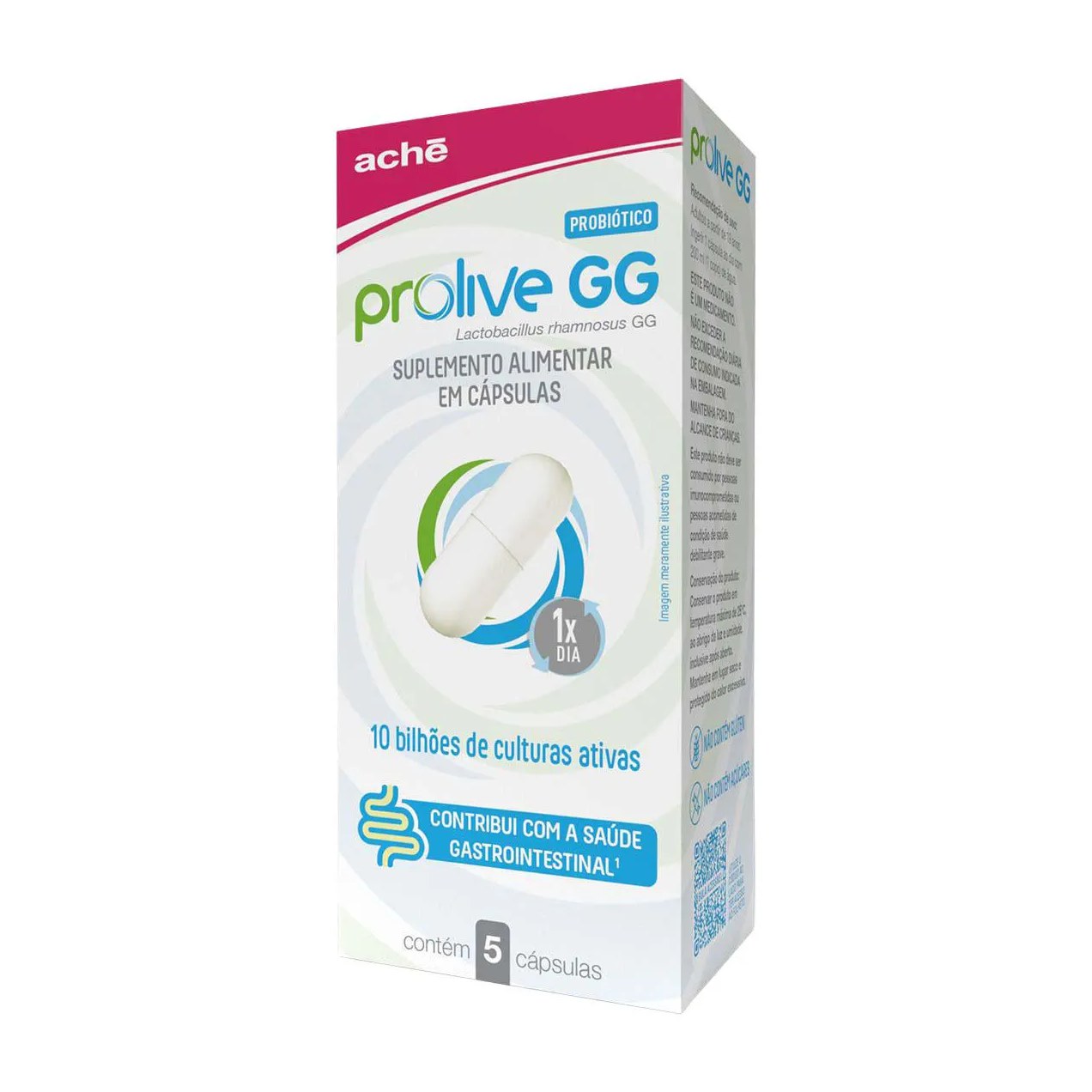 Probiótico Prolive GG 5 cápsulas