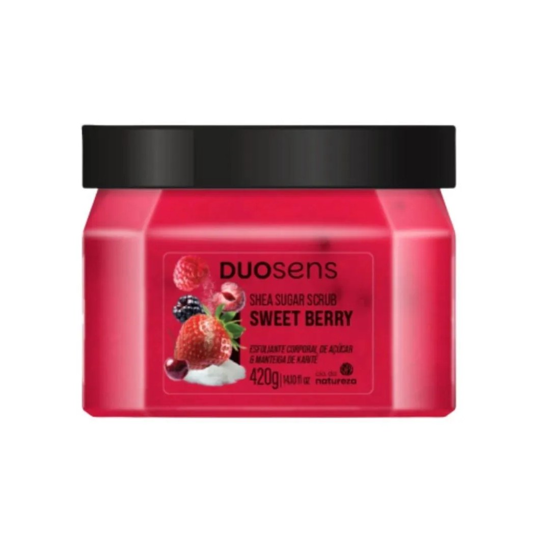 Cia da Natureza Esfoliante Duosens Sweet Berry 420 G