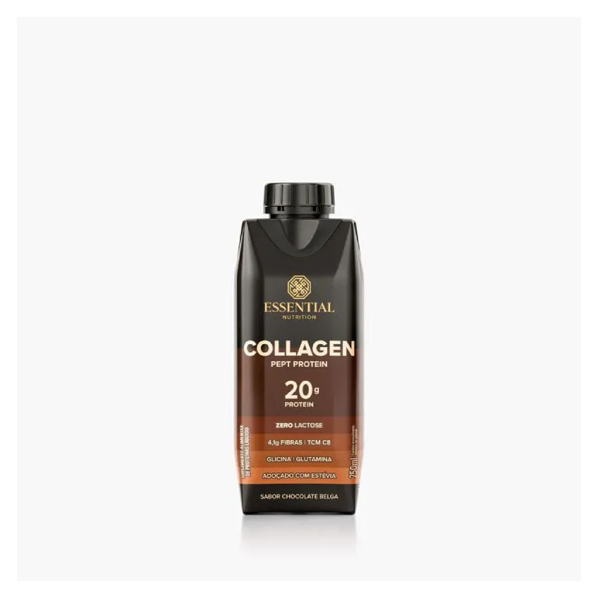 Collagen Pept Protein Chocolate Belga 250Ml