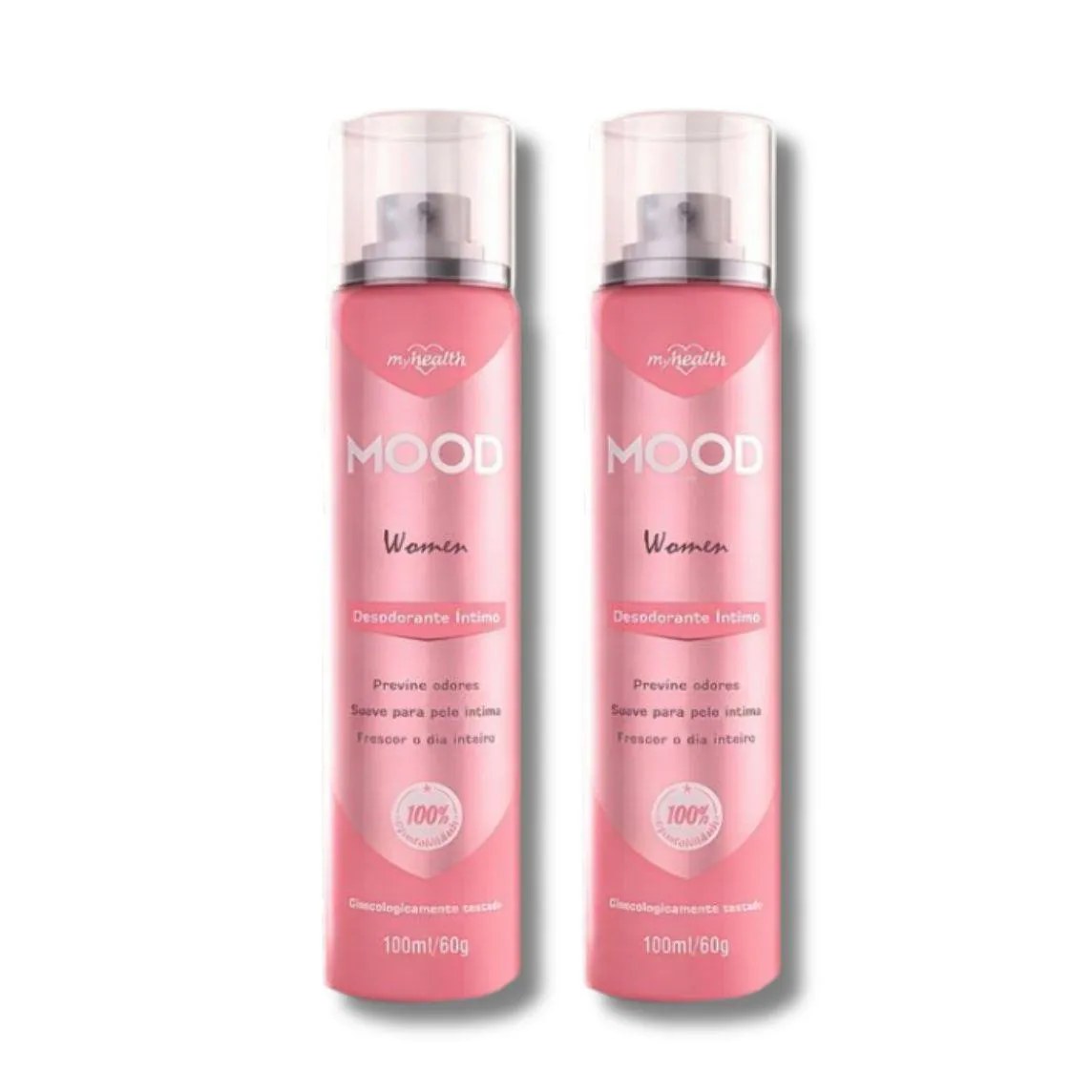 Kit C2 Desodorante Íntimo My Health Conforto Diário 100Ml