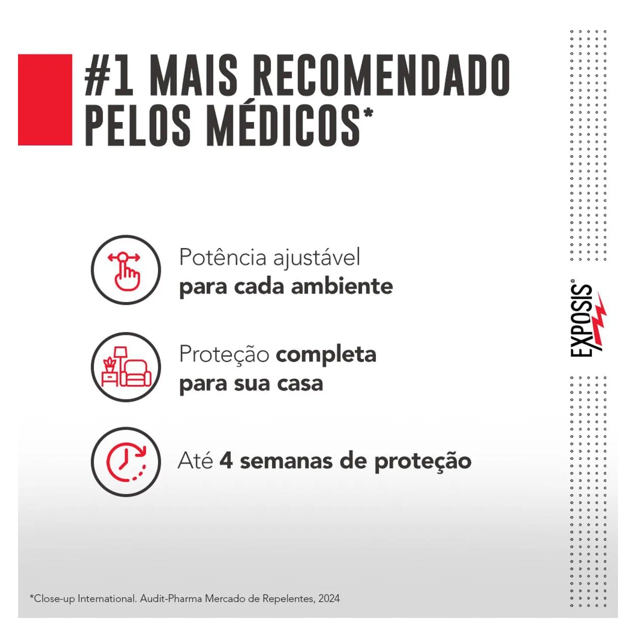Repelente Elétrico Líquido Exposis Casa Aparelho + Refil 32,9ml