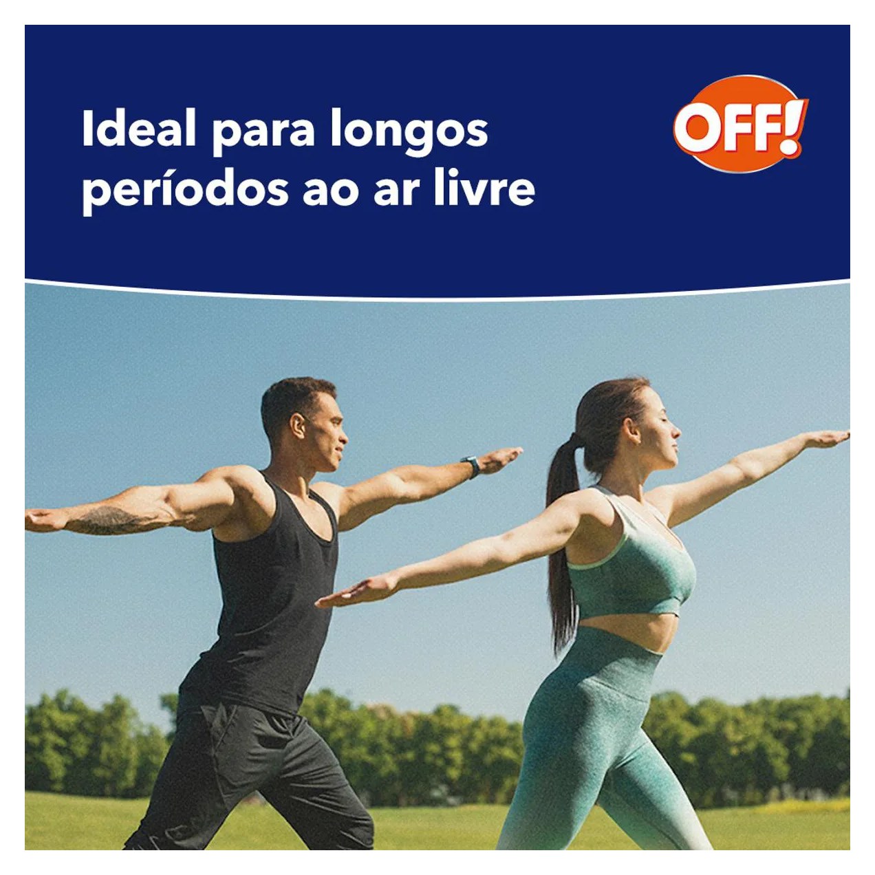Repelente de Insetos Off! Active com DEET Longa Duração Loção 100ml