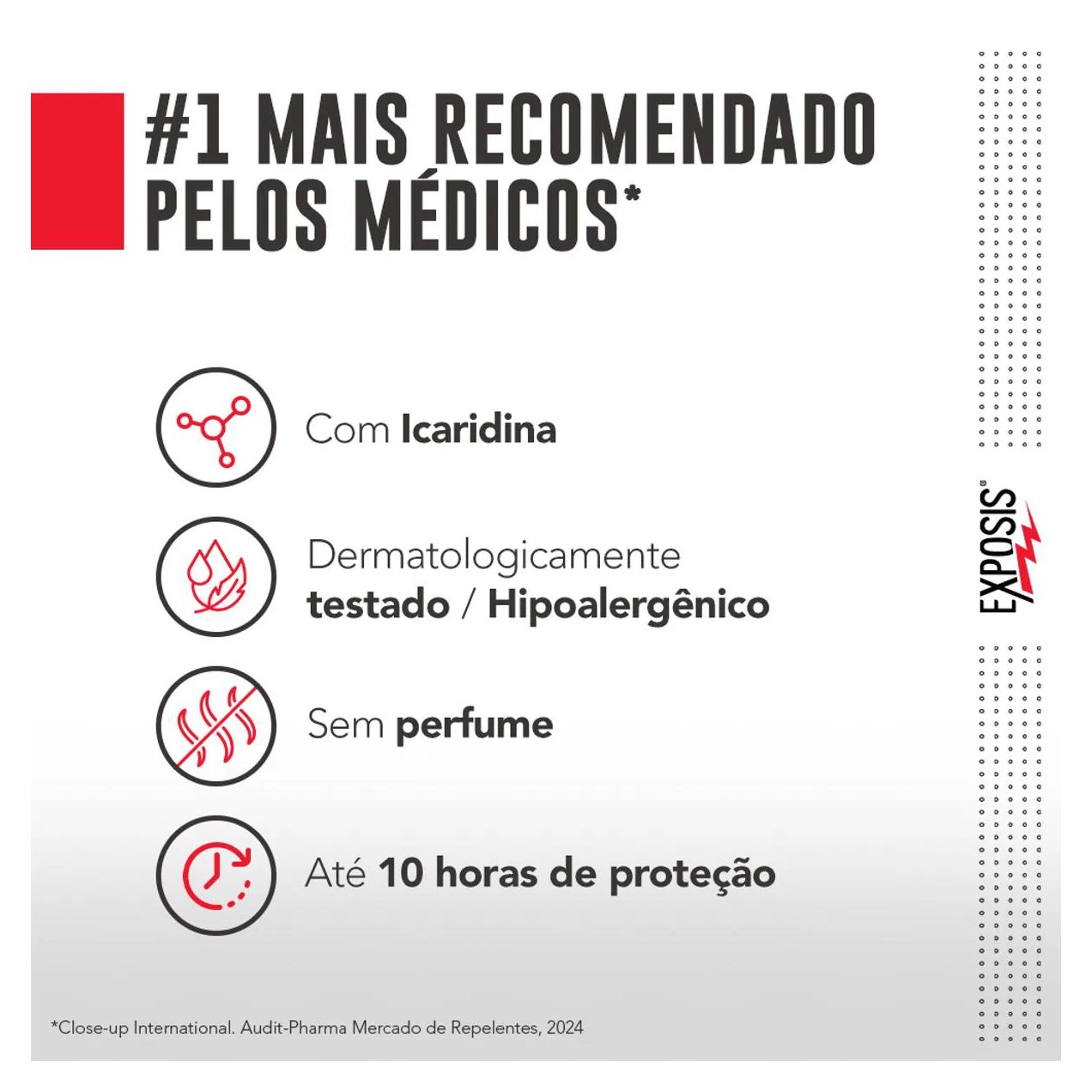 Repelente Exposis Extrême com Icaridina Aerossol 100ml