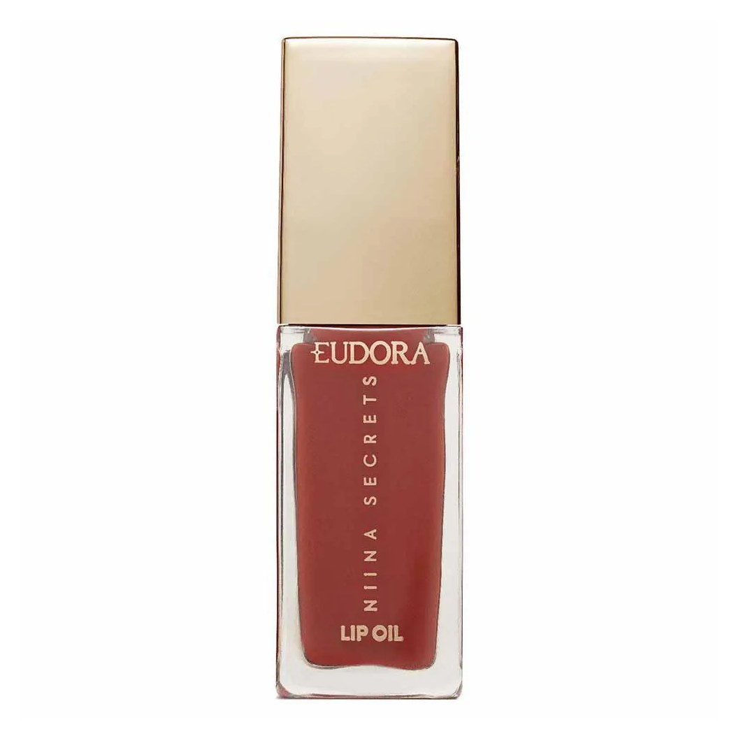 Lip Oil Eudora Niina Secrets Shine Flowers 7Ml Rosa Magnífica